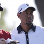 Joe LaCava et Tiger Woods